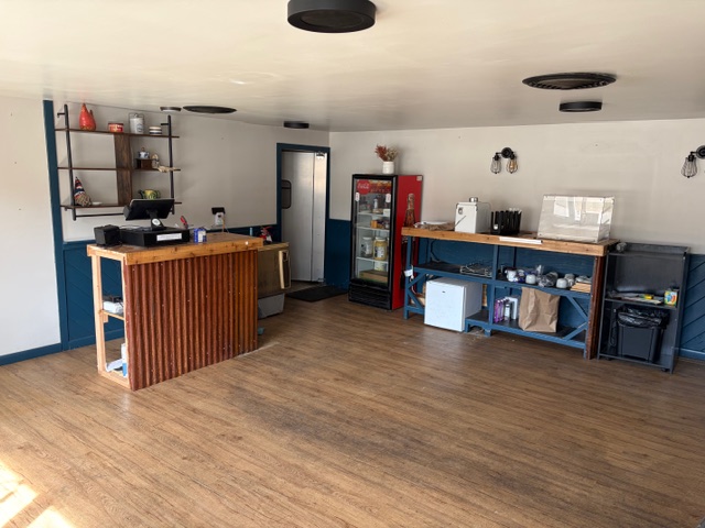 Store interior showing provisions